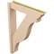 Ekena Millwork 6-in W x 30-in D x 42-in H Funston Trad Rough Cedar Woodgrain TimberThane Outlooker, Primed Tan OUTUR060X30X42FST04RCPR - alternate 2